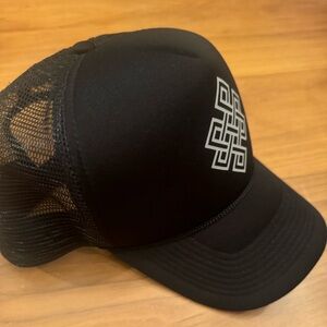 Symbolic Karma Knot trucker hat